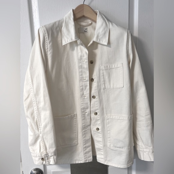 Aritzia wilfred birch Abigail shirt jacket size xs xsmall preloved - Picture 2 of 13